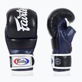 Рукавички для боротьби Fairtex Super Sparring Grappling Gloves чорні/сині 3