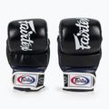 Рукавички для боротьби Fairtex Super Sparring Grappling Gloves чорні/сині 2