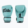 Боксерські рукавички з натуральної шкіри Fairtex сині