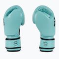 Боксерські рукавички з натуральної шкіри Fairtex сині 4