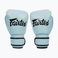 Боксерські рукавички з натуральної шкіри Fairtex сині