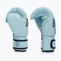 Боксерські рукавички з натуральної шкіри Fairtex сині 3