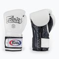 Боксерські рукавички Fairtex Heavy Hitter Mexican Style біло-сині