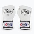 Боксерські рукавички Fairtex Heavy Hitter Mexican Style біло-сині 2