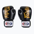 Боксерські рукавички Fairtex Deluxe Tight-Fit чорні 2