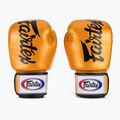 Золоті боксерські рукавички Fairtex Deluxe Tight-Fit 2
