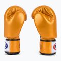 Золоті боксерські рукавички Fairtex Deluxe Tight-Fit 4