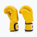 Золоті боксерські рукавички Fairtex Deluxe Tight-Fit 3