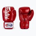 Боксерські рукавички Fairtex Deluxe Tight-Fit червоні