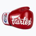 Боксерські рукавички Fairtex Deluxe Tight-Fit червоні 5
