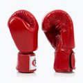 Боксерські рукавички Fairtex Deluxe Tight-Fit червоні 3