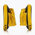 Рукавиці для тренування швидкості та точності Fairtex Speed & Accuracy Focus Mitts чорні/золотисті тренувальні лапи 3