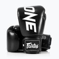 Боксерські рукавички Fairtex ONE X Fairtex чорні 4