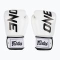 Боксерські рукавички Fairtex ONE X Fairtex білі 2