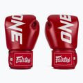 Боксерські рукавички Fairtex ONE X Fairtex червоні 2
