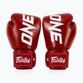 Боксерські рукавички Fairtex ONE X Fairtex червоні