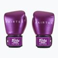 Боксерські рукавички Fairtex Metallic фіолетові 2