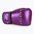 Боксерські рукавички Fairtex Metallic фіолетові 5