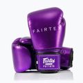 Боксерські рукавички Fairtex Metallic фіолетові 4