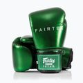 Боксерські рукавички Fairtex металік зелені 4