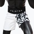 Шорти для боксу Fairtex BT2003 'Monochrome' білий/чорний 3