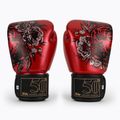Боксерські рукавички Fairtex Golden Jubilee червоні 2