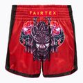 Дитячі боксерські шорти Fairtex BSK2108 'Silent Warrior' червоні