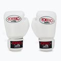 Рукавиці боксерські чоловічі YOKKAO Matrix white 2