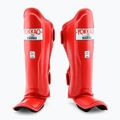 Захист для гомілок та стоп YOKKAO Matrix red 2