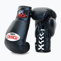 Рукавиці боксерські чоловічі YOKKAO Matrix Lace Up black 2