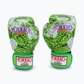 Рукавиці боксерські YOKKAO Hawaiian зелені FYGL-71-20