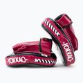 Щитки тренувальні YOKKAO Focus Mitts Open чорно-червоні FYML-18 2