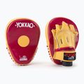 Щитки тренувальні YOKKAO Focus Mitts Open червоно-жовті FYML-21 2