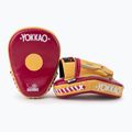 Щитки тренувальні YOKKAO Focus Mitts Open червоно-жовті FYML-21