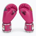 Рукавиці боксерські чоловічі YOKKAO Stadium fuchsia 4