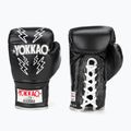 Рукавиці боксерські чоловічі YOKKAO Stadium Lace Up black