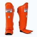 Захист для гомілок та стоп YOKKAO Matrix orange ibis 2