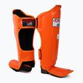 Захист для гомілок та стоп YOKKAO Matrix orange ibis 3