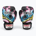 Рукавиці боксерські чоловічі YOKKAO Flames black 2