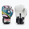 Рукавиці боксерські чоловічі YOKKAO Flames white