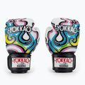 Рукавиці боксерські чоловічі YOKKAO Flames white 2