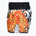 Шорти для тренувань чоловічі YOKKAO Dragon Muay Thai black/white 3