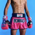 Чоловічі тренувальні шорти YOKKAO Original Muay Thai magenta 8