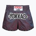 Шорти для тренувань чоловічі YOKKAO Lunar Muay Thai iridescent blue grey