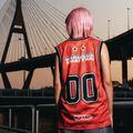 Футболка для тренувань чоловіча YOKKAO Basket Bridge Tank Top red 4