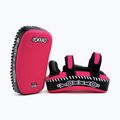 Щитки для тренувань YOKKAO Freestyle Kicking Pads 2 шт. fuchsia/black 4