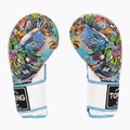 Рукавиці боксерські Top King Boxing Culture white/blue 3