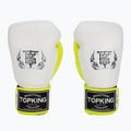 Рукавиці боксерські Top King Boxing Reborn white/yellow