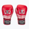 Рукавиці боксерські Top King Muay Thai Power Snake red/silver 2