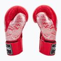 Рукавиці боксерські Top King Muay Thai Power Snake red/silver 4